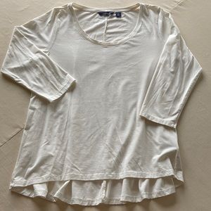 White long sleeve blouse